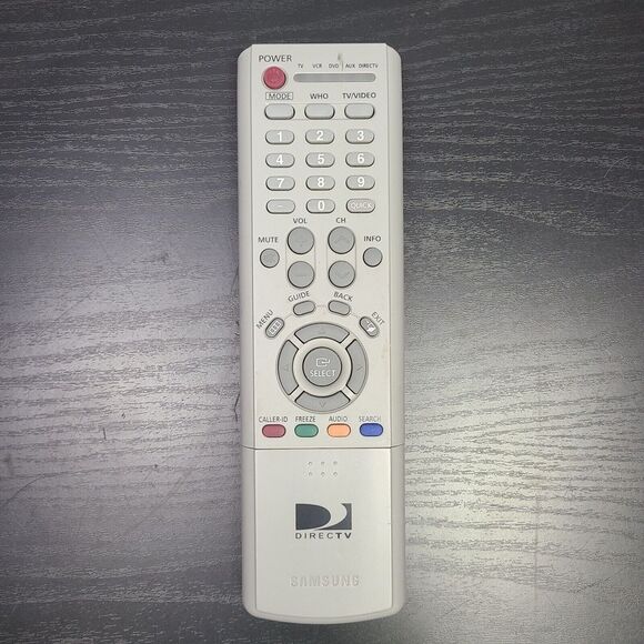 Samsung DirecTV Remote Control Genuine MF59-00250A Satellite SJ#2-1 TESTED WORKS - Picture 1 of 8